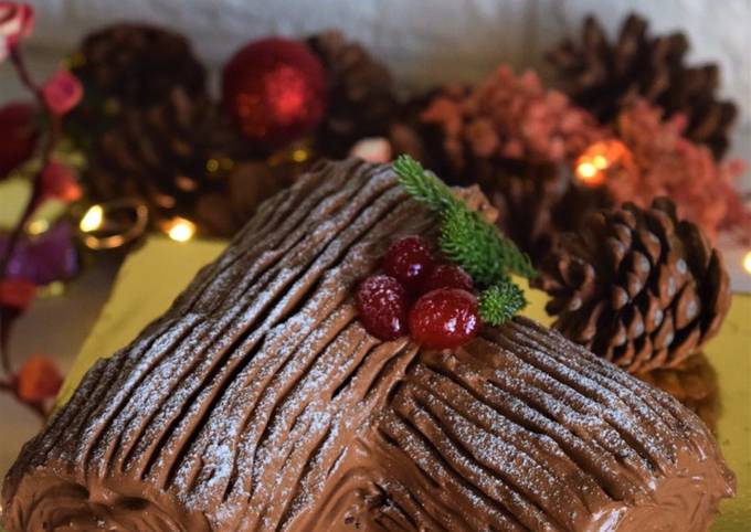 Bûche de Noël Recipe by Manisha Mankani - Cookpad