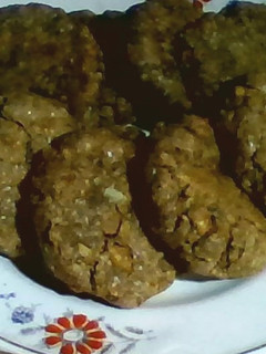 Una foto de Galletas saludables y veganas de canela y nuez