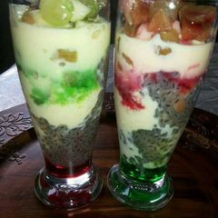 A picture of Cool cool sabza dessert.