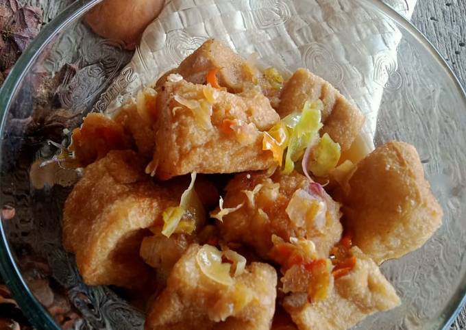 Resep Tahu Gejrot Oleh Santi Sudarni Cookpad