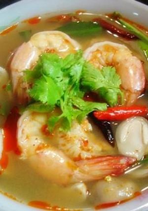รูปของ ต้มยำกุ้งน้ำใส สูตร เชฟก็อตกระทะรั่ว ภัตคารชื่อดังย่านปราจีนบุรี