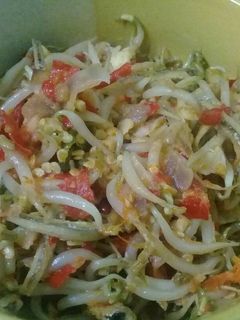 Foto resep Tumis tauge+teri #Bantumantenbaru