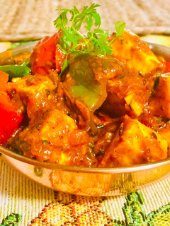 A picture of Kadai Paneer.