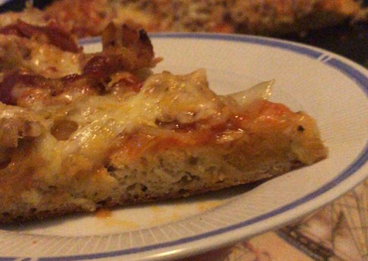 Masa de pizza muuuy esponjosa