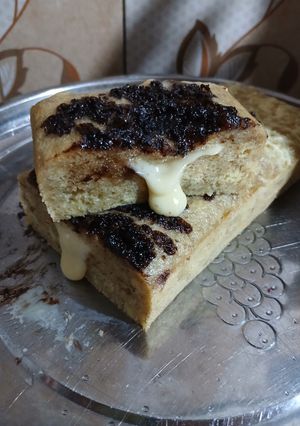 Foto resep ✔️93. Bolu Kukus Pisang Ketan Keju Lumer