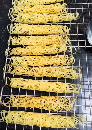 Hình của món Egg roll cake.
