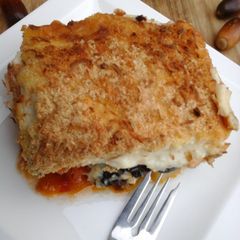 A picture of Veggie Moussakas.
