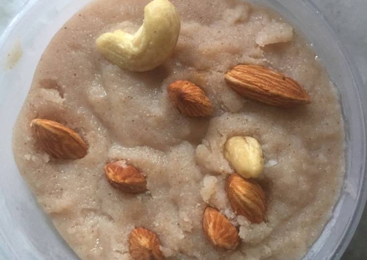 Step-by-Step Guide to Prepare Super Quick Homemade Suji besan flour halwa