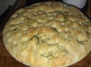 Una foto de Pan Focaccia al romero fresco
