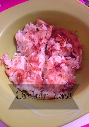 Foto resep Omlete Nasi