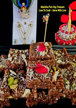 A picture of Mohanthal - Lord Krishna's Favorite Traditional Sweets Of Gujarat.