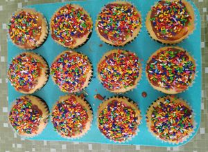 Una foto de Muffins de vainilla