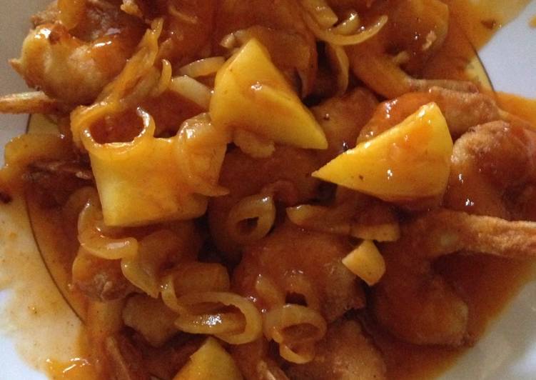 Resep Udang saus asam manis, Menggugah Selera