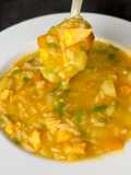 Canja de galinha cremosa