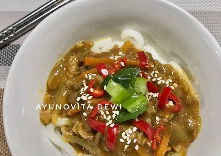 Resep 15. Beef Curry Udon Anti Gagal