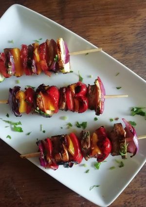 Una foto de Brocheta