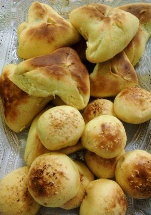 صورة لوصفة فطائر السبانخ