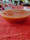 Gazpacho con tomate en polvo 🍅🍅