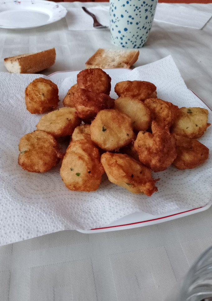 Una foto de Buñuelos de Bacalao