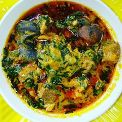 A picture of Banga soup.