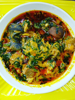 A picture of Banga soup.