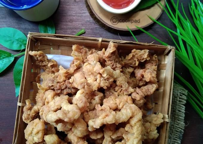 Resep Keripik Usus crispy Resep Keripik Usus crispy