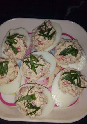 A picture of Eggs Stuffed.