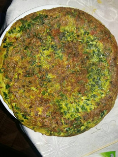 Una foto de Tortilla de espinacas