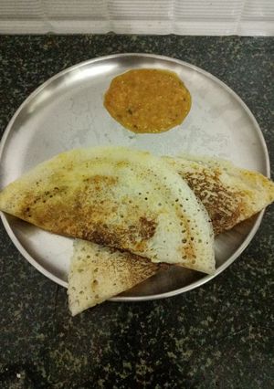 A picture of Pointed guard Masala Dosa.