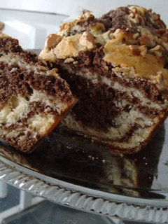 Una foto de Budín Marmolado Húmedo