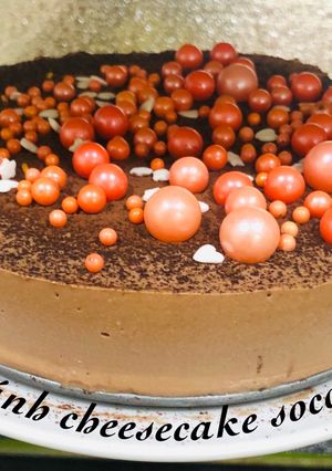 Hình của món Bánh Cheesecake Socola.
