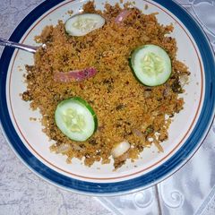 A picture of Dambun couscous.