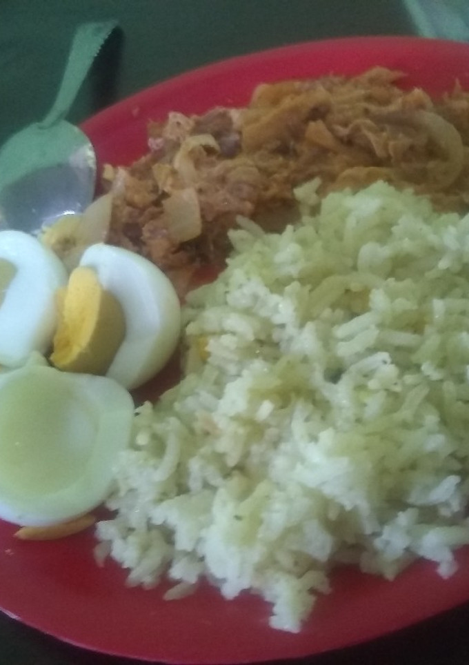 Una foto de Arroz verde🍚green rice