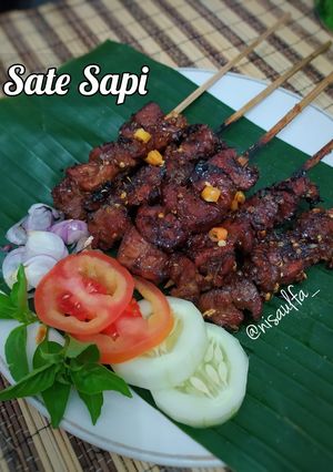 Foto resep Sate Sapi Empuk