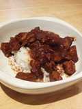 Wild Hog en Salsa Roja (wild hog in red sauce)