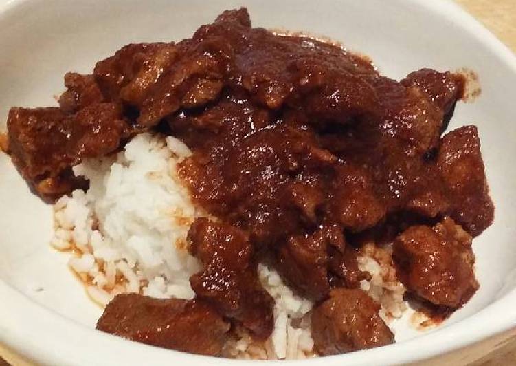 Recipe of Any-night-of-the-week Wild Hog en Salsa Roja (wild hog in red sauce)