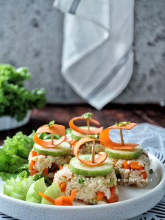 Foto resep Nasi Kepal Wortel/ Onigiri Wortel