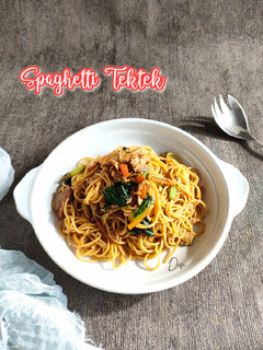 Foto resep Spaghetti Tektek