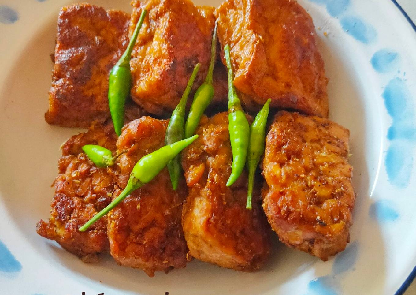 Tahu Tempe Bacem