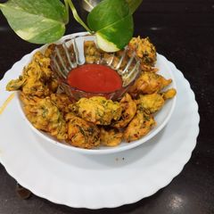Spicy Methi Pakore A picture of Spicy Methi Pakore.