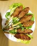 Nem lụi/ Chạo heo bọc sả