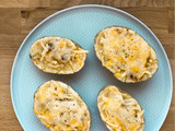 Patatas gratinadas en microondas