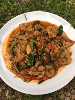 รูปของ “ผัดเผ็ดหมูป่า”