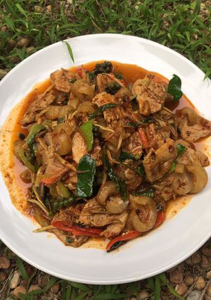 รูปของ “ผัดเผ็ดหมูป่า”