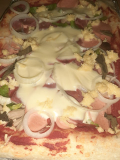 Foto resep Pizza with Basil Leaf