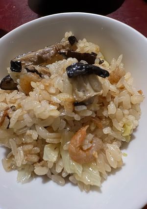 高麗菜飯 的食譜成品照片
