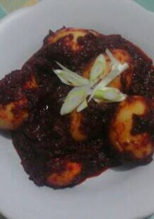 Foto resep Telur bumbu habang