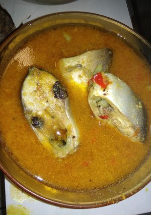 Foto resep Bandeng kuah kuning asem pedas