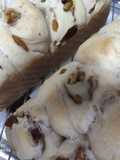 Walnut raisins sour dough bread