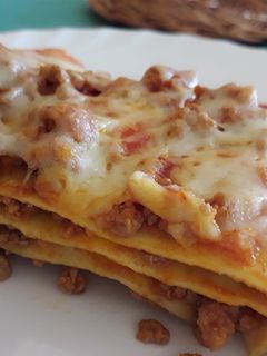 Lasagne (Besamel mártás nélkül) recept fotója